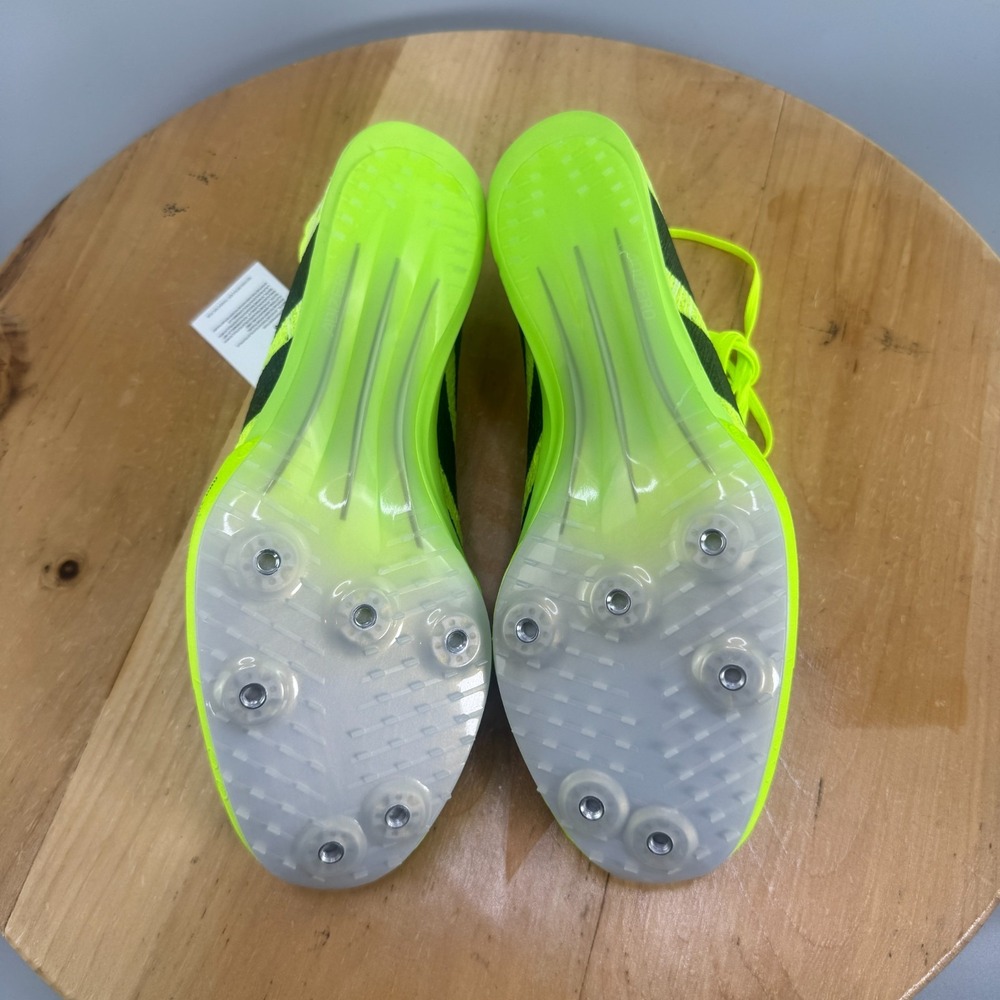 Mens 5.5 / Womens 6.5 - Adidas Adizero Prime SP 3 Strung Lucid Lemon Track Spike - Picture 7 of 9